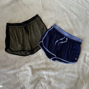 2 pairs of athletic shorts